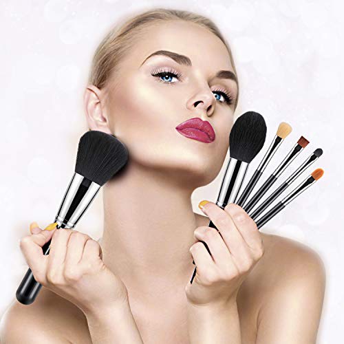 BESTOPE Makeup Brushes 16PCs Makeup Brushes Set with 4PCs Beauty Blender Sponge and 1 Brush Cleaner Premium Synthetic…