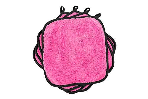The Rag Company – Premium Microfiber Facial Cloth – Ultra Soft and Gentle Luxury Makeup Remover Wash Cloths with Silky…