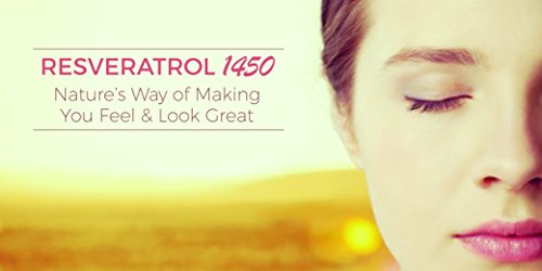 RESVERATROL1450-90day Supply, 1450mg per Serving of Potent Antioxidants & Trans-Resveratrol, Promotes Anti-Aging…