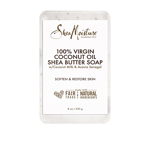 Sheamoisture Shea Butter Soap for All Skin Types 100% Virgin Coconut Oil Cruelty Free Skin Care 8 oz