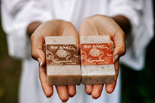 Bali Soap – Natural Soap Bar Green Collection – Bath Soap for Women & Men – Handmade Soap Gift Set – Moisturizing Vegan…