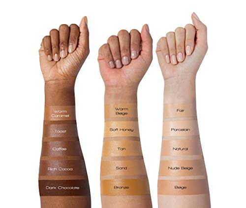 L.A. Girl Pro Coverage Liquid Foundation, Coffee, 0.95 Fl Oz