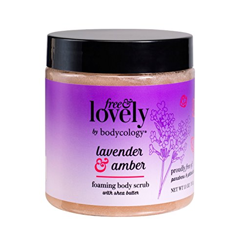 bodycology Free & Lovely Lavender & Amber Foaming Scrub 10.5 fl oz, pack of 1