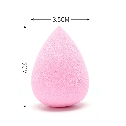 Bromose 8 Pcs Makeup Blender Sets Sponges Beauty Flawless Water Droplets Sponge Foundation Puff, Flawless Foundation…
