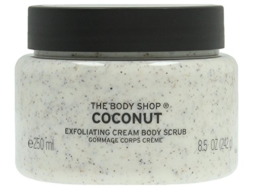The Body Shop Coconut Exfoliating Cream Body Scrub, 8.5 Oz