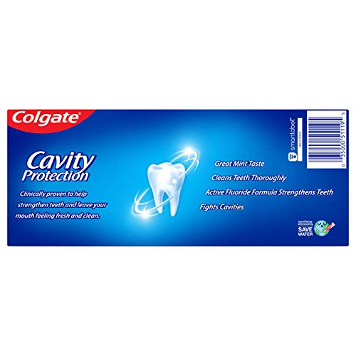 Colgate Cavity Protection Toothpaste with Fluoride – 6 Ounce Twin Pack