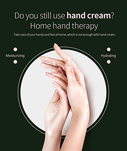 Epielle Moisturizing Hand & Foot Masks (Glove & Socks 12pk) for Dry Hand, Dry & Cracked heel Spa Masks Sunflower Seed…