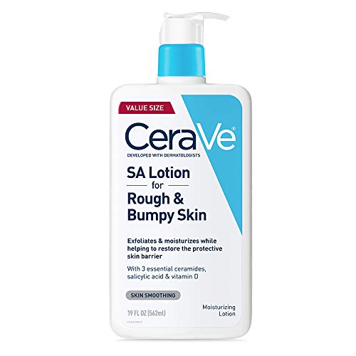 CeraVe SA Lotion for Rough & Bumpy Skin | Vitamin D, Hyaluronic Acid, Lactic Acid & Salicylic Acid Lotion | Fragrance…