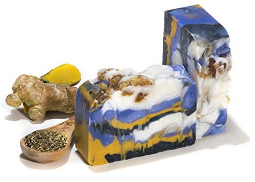 White Tea and Ginger Soap (4Oz) – Handmade Soap Bar with Essential Oils- Organic and All-Natural – by Falls River Soap…