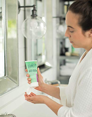 Seaweed Bath Co. Hydrate Body Cream, Lavender Scent, 6 Ounce, Sustainably Harvested Seaweed, Kukui Oil, Hyaluronic Acid…