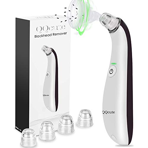 QQcute Blackhead Remover, Electric Vacuum Suction Pore Cleaner, Acne Comedone Pimple Whitehead Makeup residue Extractor…