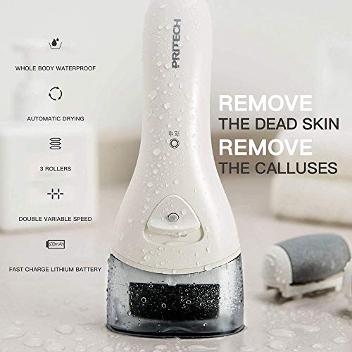 Electric Feet Callus Removers Rechargeable, Portable Electronic Foot File Pedicure Tools, Electric Callus Remover Kit…