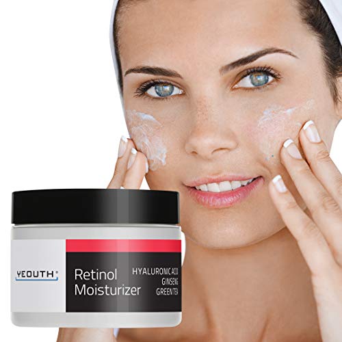 Yeouth Retinol Face Moisturizer with Hyaluronic Acid, Moisturizing Face Cream for Wrinkle & Dark Spot, Night Cream Face…