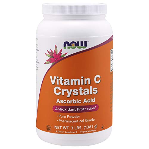 NOW Supplements, Vitamin C Crystals (Ascorbic Acid), Antioxidant Protection*, 3-Pound