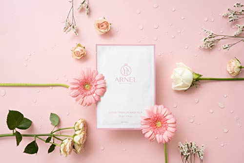 ARNEL Korea Facial Mask – Featuring Hyaluronic Acid Essence – For Super Moist Radiant Skin (1Box Of 10 Sheet)