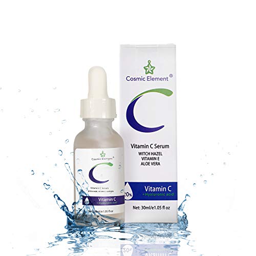 Vitamin C Serum for Face with Hyaluronic Acid, Face Serum with Vitamin E for Anti Aging, Vegan Facial Serum with Aloe…