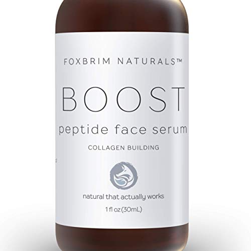 Collagen Peptide Face Serum – Reduce Fine Line & Wrinkles, Tighten & Lift Skin, Anti-Aging Smoothing Facial Serum…