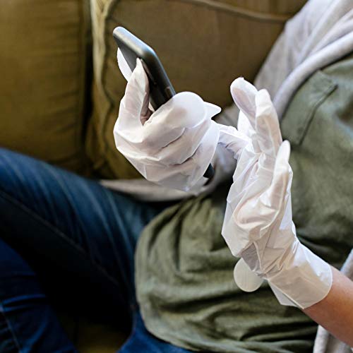 Aveeno Repairing CICA Hand Mask with Prebiotic Oat and Shea Butter for Extra Dry Skin, Paraben and Fragrance Free, 1…