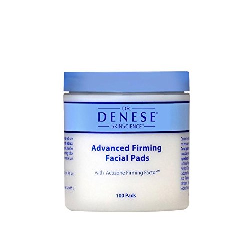 Dr. Denese SkinScience Advanced Firming Facial Pads Exfoliator & Deep Pore Face Cleanser, Toner & Skin Care Glycolic…