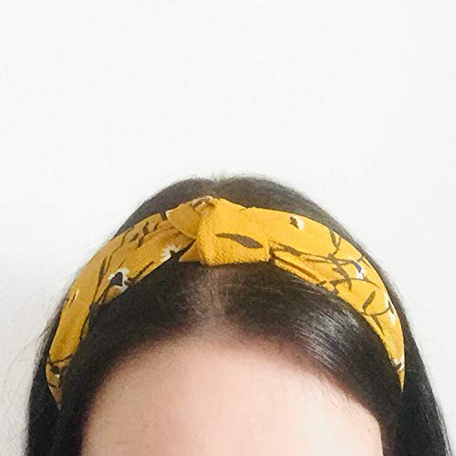 DRESHOW 8 Pack Headbands for Women Criss Cross Vintage Head Wrap Boho Headband Twisted Elastic Hair Accessories
