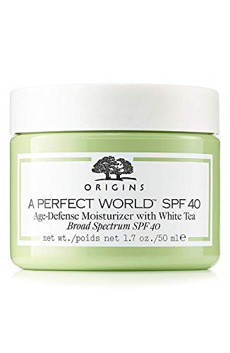Origins A Perfect World SPF 40 Age-Defense Moisturizer, White, 1.7 Ounce