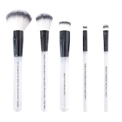 FABHUE Makeup Brushes Kit Professional Cosmetic Brushes Premium Synthetic Makeup Brush Set With Case, Foundation…