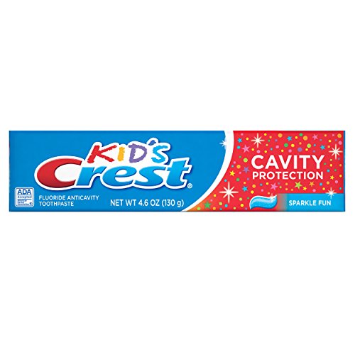 Crest Kids Cavity Protection Toothpaste, Sparkle Fun Flavor, 4.6 oz, For Ages 3+