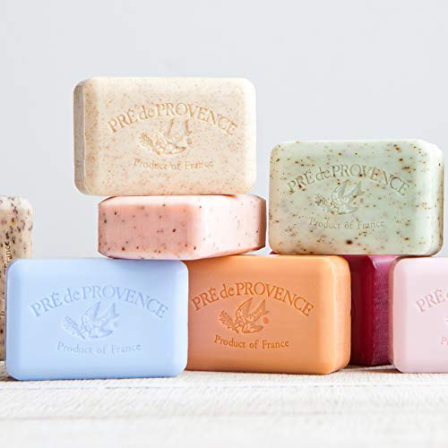 Pre de Provence Artisanal Soap Bar, Natural French Skincare, Enriched with Organic Shea Butter, Quad Milled for Rich…