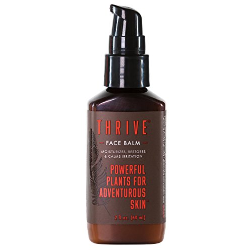 THRIVE Natural Face Moisturizer – Non-Greasy Soothing Facial Moisturizer Lotion for Men & Women Made in USA with Natural…