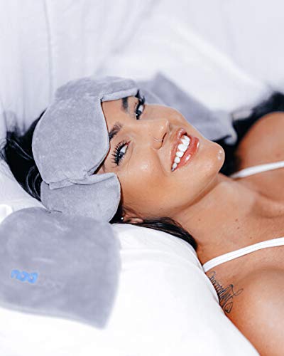 Nodpod Gentle Pressure Sleep Mask | Patented Light Blocking Design for Sleeping, Travel & Relaxation | Bead Filled…