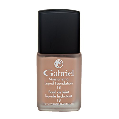 Gabriel Cosmetics Moisturizing Liquid Foundation (Natural Beige – Light to Medium/Neutral Undertones), Natural, Paraben…