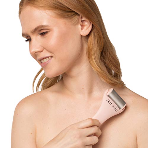 Kitsch Ice Roller for Face – Stainless Steel Ice Face Roller Skin Care | Face Ice Roller for Skin Irritation | Ice…