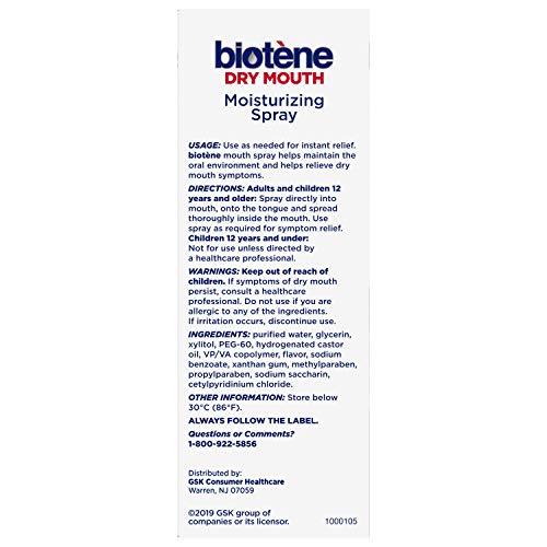 Biotene Moisturizing Dry Mouth Spray 1.5 fl oz
