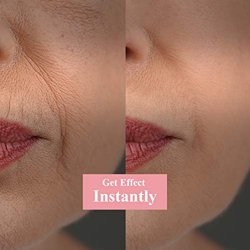 Rosejoice Pink Rose Quartz Jade Roller for Face-Natural Handmade-Crafted Facial Massager Skin Tool for Anti Aging…