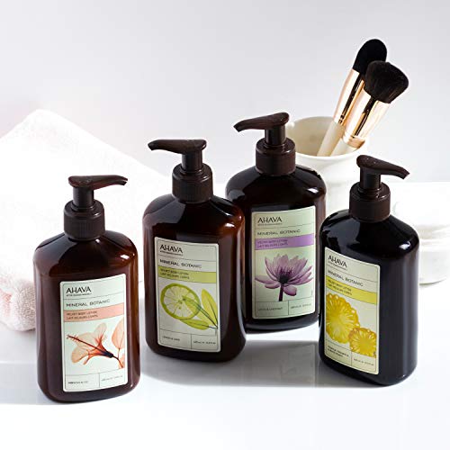 AHAVA Dead Sea Mineral Botanic Velvet Body Lotion, Hibiscus & Fig