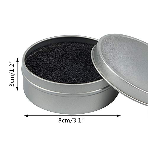 Set of 17, Brush Color Removal Sponge and Makeup Brushes Set, findTop 2 Pieces of Dry Makeup Brush Quick Cleaner Sponge…