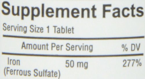 Mason Natural Slow Release Iron (Ferrous Sulfate) – Supports Red Blood Cell Formation, Gentle on Stomach, High Potency…