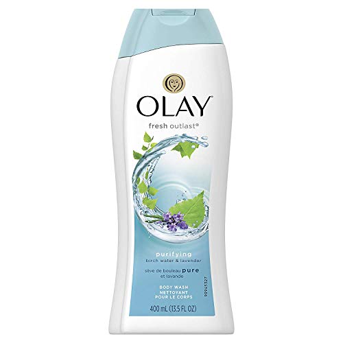 Olay Body Wash – Fresh Outlast – Purifying Birch Water & Lavender – Net Wt. 13.5 FL OZ (400 mL) Per Bottle – Pack of 3…