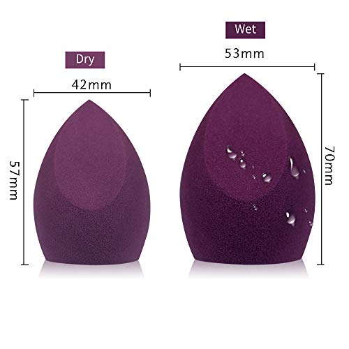 Anne’s Giverny Makeup Blender Sponge Set-7pcs Soft Beauty Foundation Blending Eggs – for All Kinds of Cosmetics, Liquid…