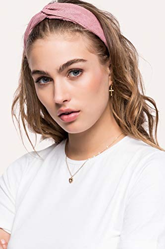 Huachi Turban Headbands for Women Wide Head Wraps Knotted Elastic Teen Girls Yoga Workout Solid Color Hair Accessories…