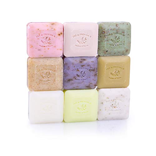 Pre de Provence Luxury Gift Box (Set of 9) – Assorted Scented Herb Scented Herb, 7.9 Ounce, 0.88 Ounce (Pack of 9)