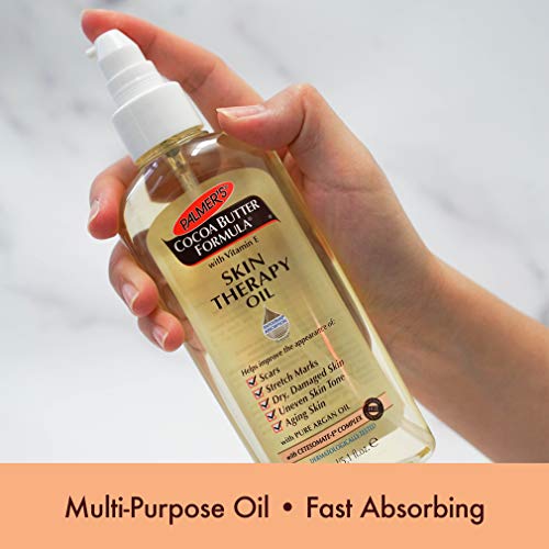Palmer’s Cocoa Butter Formula Skin Therapy Moisturizing Body Oil for Scars & Stretch Marks, Deep Body Moisturizer for…