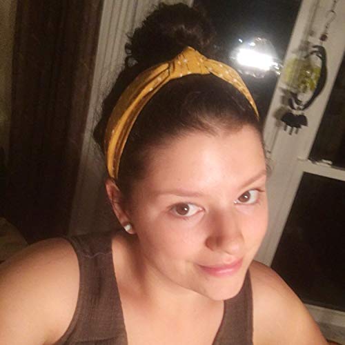 DRESHOW 8 Pack Headbands for Women Criss Cross Vintage Head Wrap Boho Headband Twisted Elastic Hair Accessories