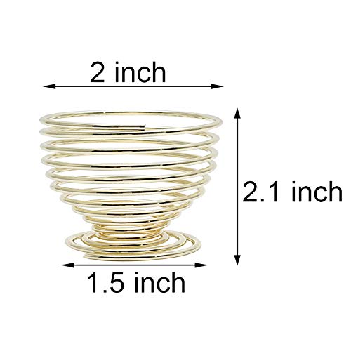 Axe Sickle Sponge Blender Holder for Makeup Sponge Drying, 3 Pcs Gold.