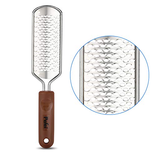 Professional Pedicure Foot File, Colossal Stainless Steel Detachable Foot Scrubber, Hard Skin Removers Pedicure Rasp for…