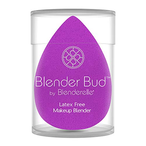Blender Bud Makeup blender sponge airbrush finish latex free super soft (Purple)