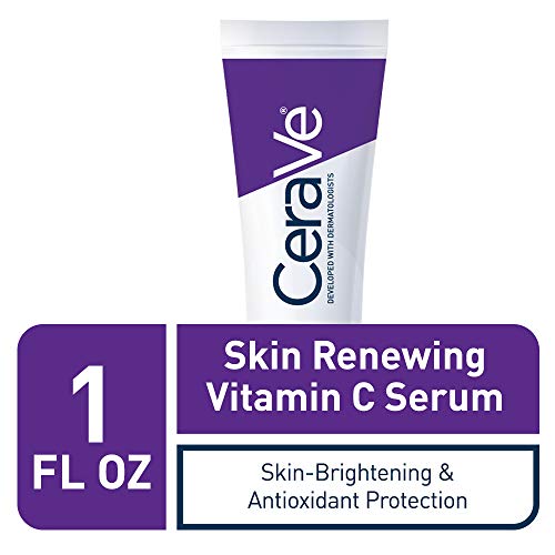 CeraVe Vitamin C Serum with Hyaluronic Acid | Skin Brightening Serum for Face with 10% Pure Vitamin C | Fragrance Free…