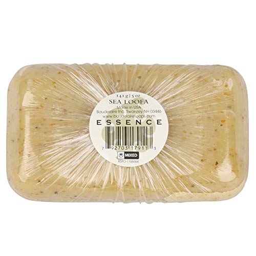 Baudelaire Exfoliating Soap, Sea Loofa Bath Soap & Body Soap, Natural Soap, Triple Milled with 100% Natural Fragrance, 2…