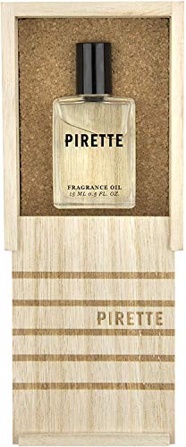 Pirette Dry Body Oil and Pirette Perfume Oil with a Gute Carrying Case (3 Piece Bundle)