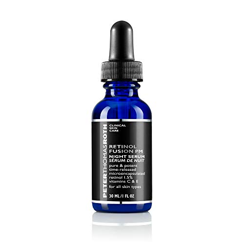 Peter Thomas Roth | Retinol Fusion PM Night Serum | Hydrating Retinol Facial Serum, 1.5% Microencapsulated Retinol for…